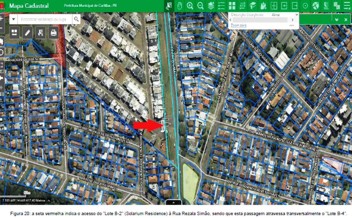 Leilão 279 - Lote 22565 (lote B-4) - Terreno Urbano Em Curitiba/pr, localizado em Curitiba - PR